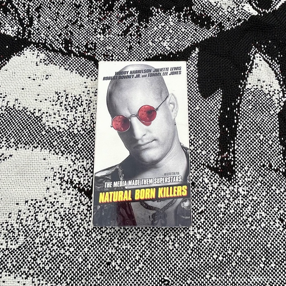 Natural Born Killers (VHS, 1994) Action Movie